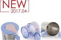 爱家雅士纹理不锈钢一壶四杯组LF-A067-z